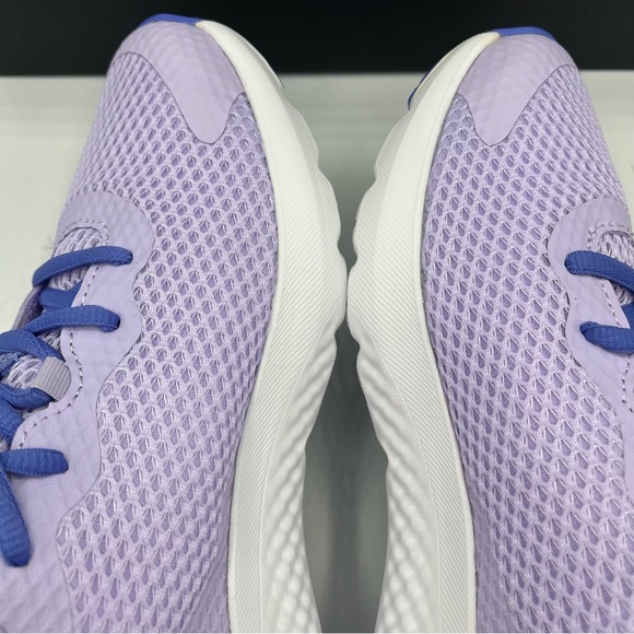 Under ArmourCharged Rogue Youth 3 (Big Kid) Purple Violet New In Box - Picture 8 of 14